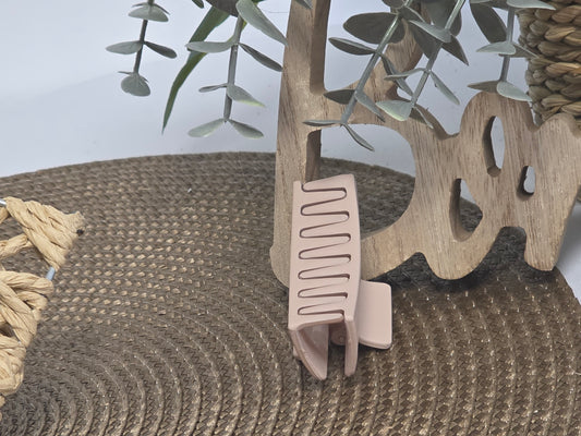 Petite Pince à Cheveux Skincard Beige