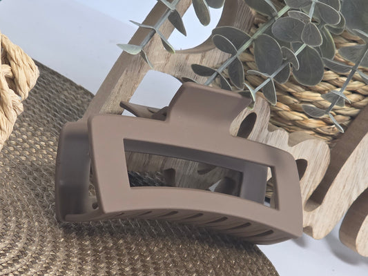 Grande Pince à Cheveux Skincard Choco