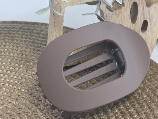 Pince à Cheveux Marron Uni