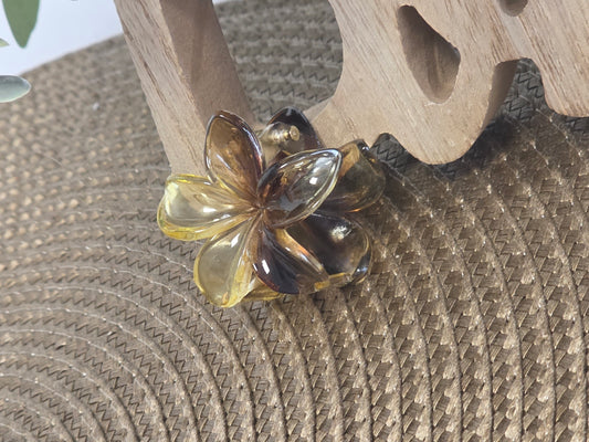 Petite Pince à Fleur Jaune Noir