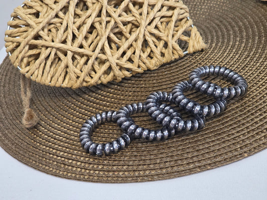 Les Elastiques Spirales - Lots de 5 Elastiques Gris Foncé
