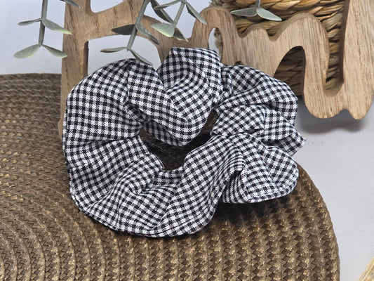 Chouchou Vichy Noir Blanc