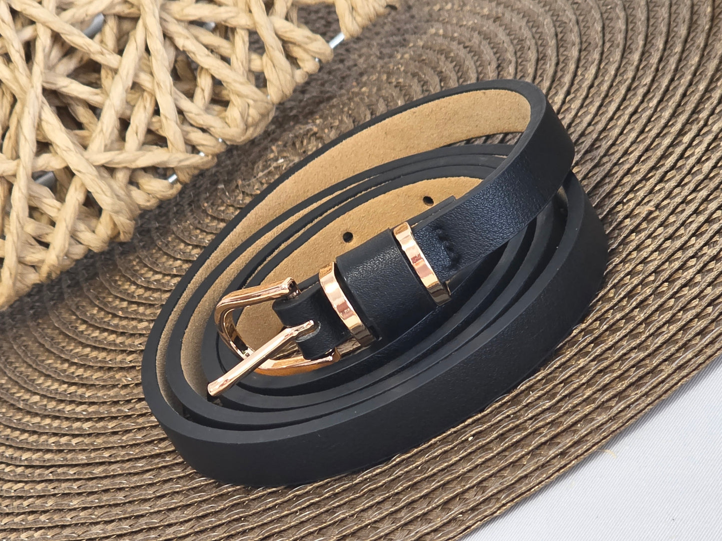 Ceinture Femme Noir