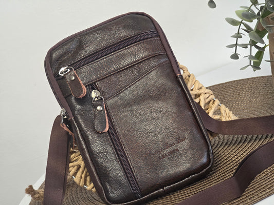 Pochette Masculine Brun Foncé