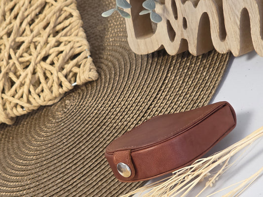 Porte Monnaie Masculin Cuir Camel