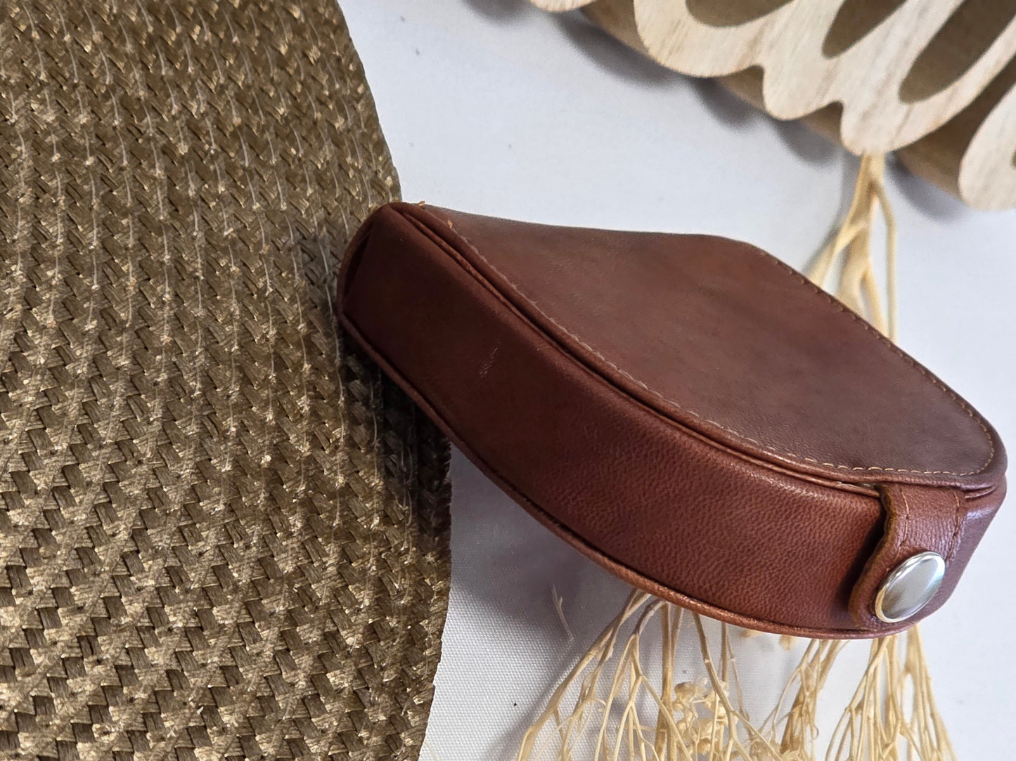 Porte Monnaie Masculin Cuir Camel