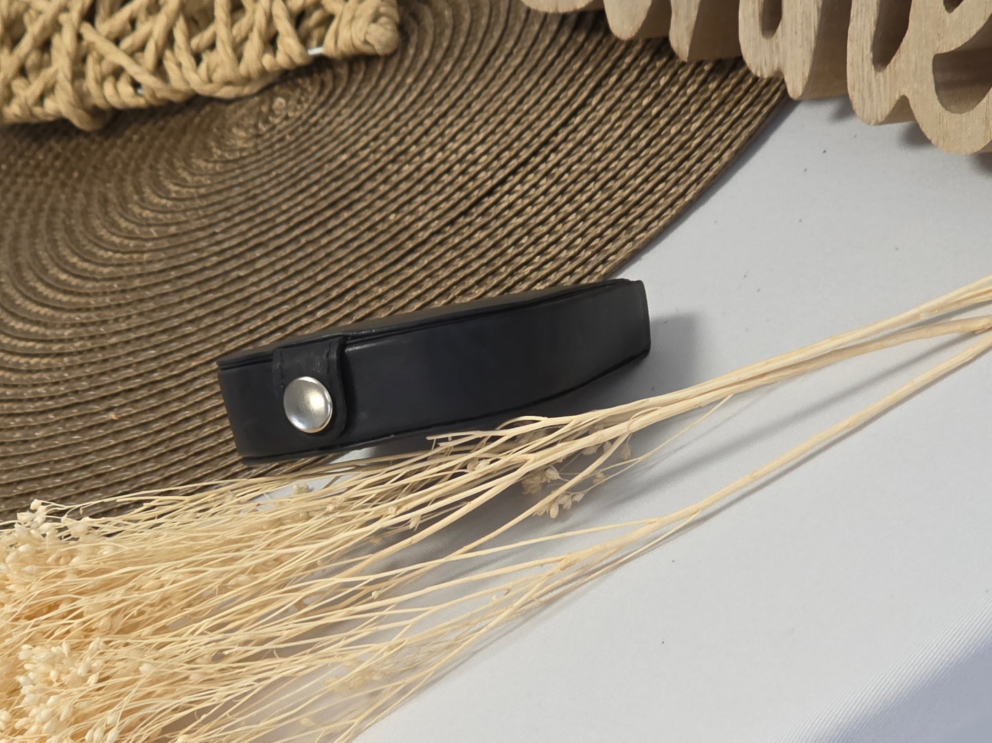 Porte Monnaie Masculin Cuir Noir