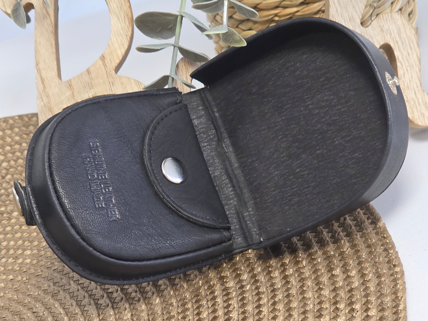 Porte Monnaie Masculin Cuir Noir