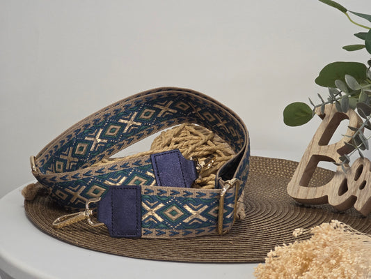 Bandoulière de Sac Bleu Jeans - N°15