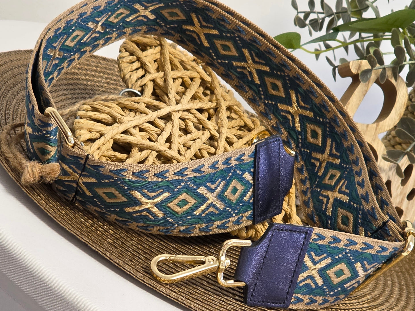 Bandoulière de Sac Bleu Jeans - N°15