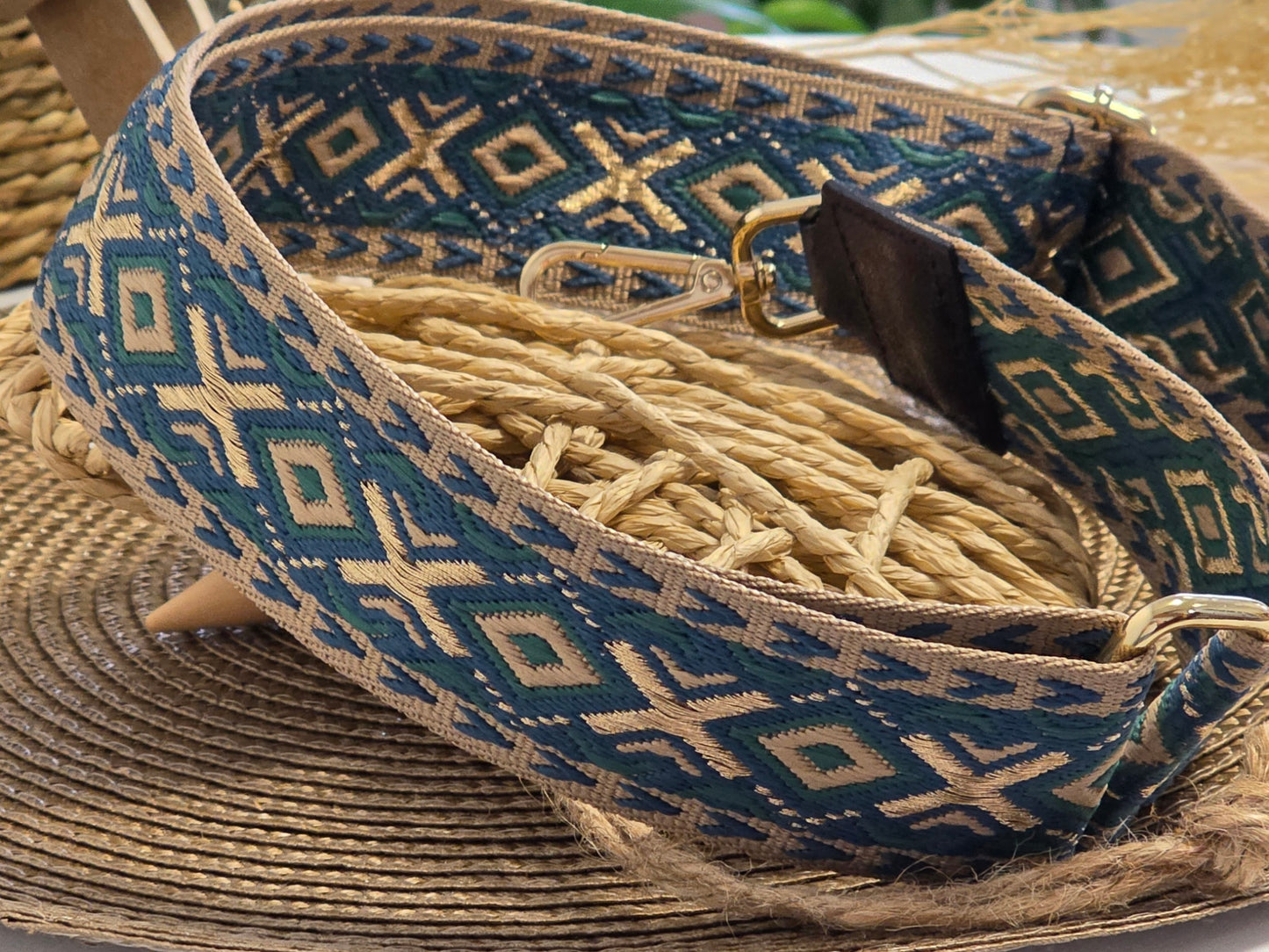 Bandoulière de Sac Bleu Jeans - N°15