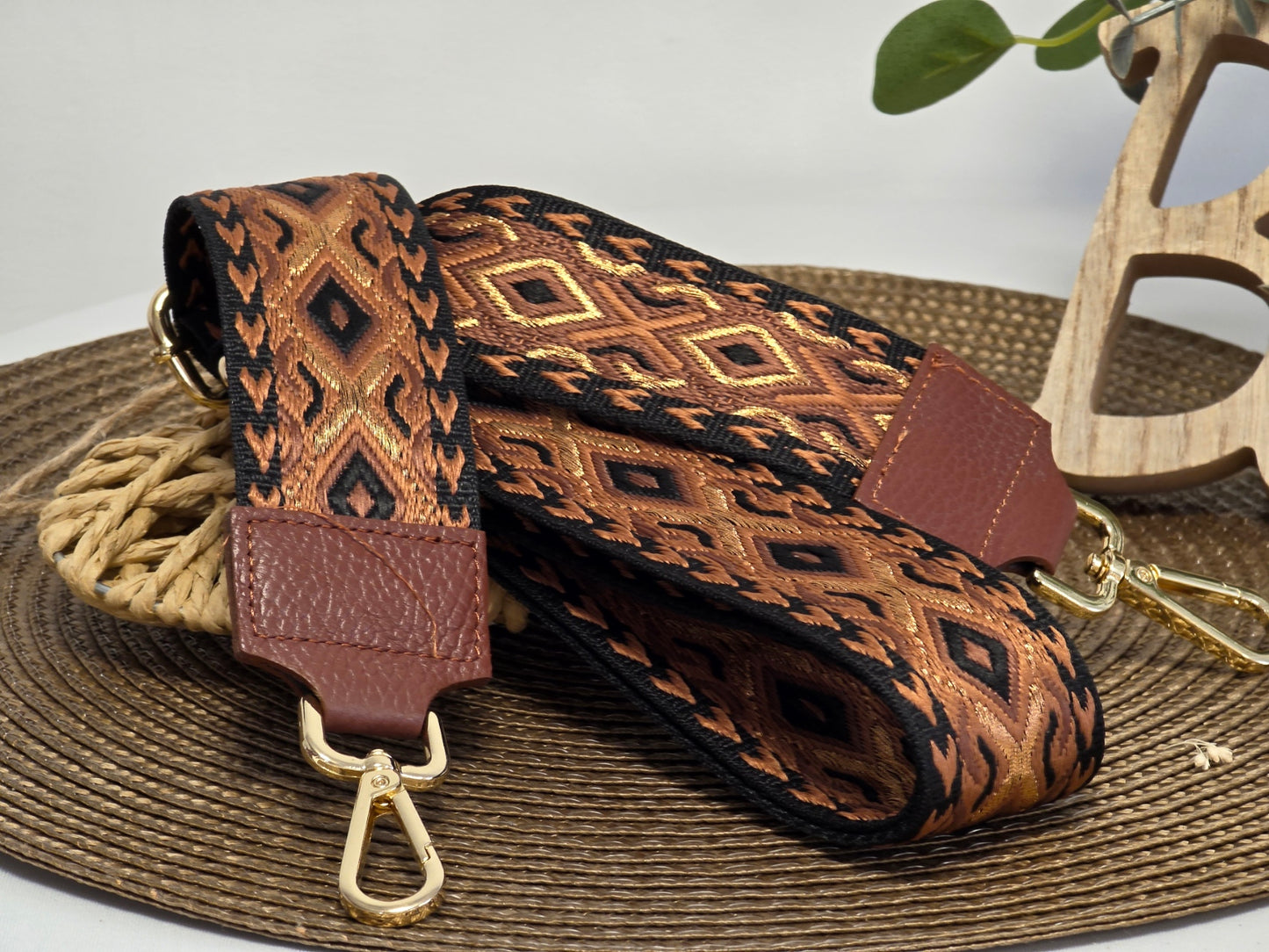 Bandoulière de Sac Choco Camel - N°16