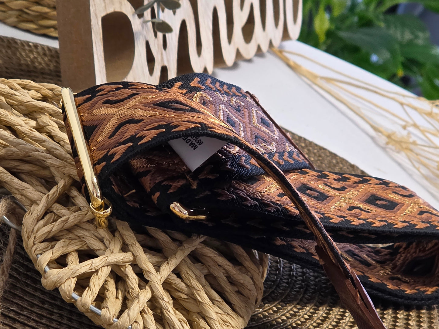 Bandoulière de Sac Choco Camel - N°16
