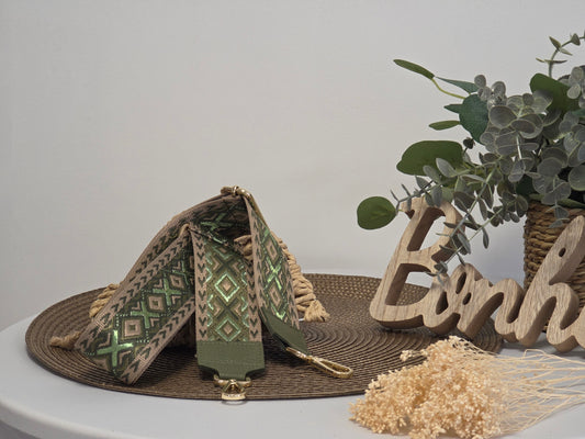 Bandoulière de Sac Kaki Beige - N°18