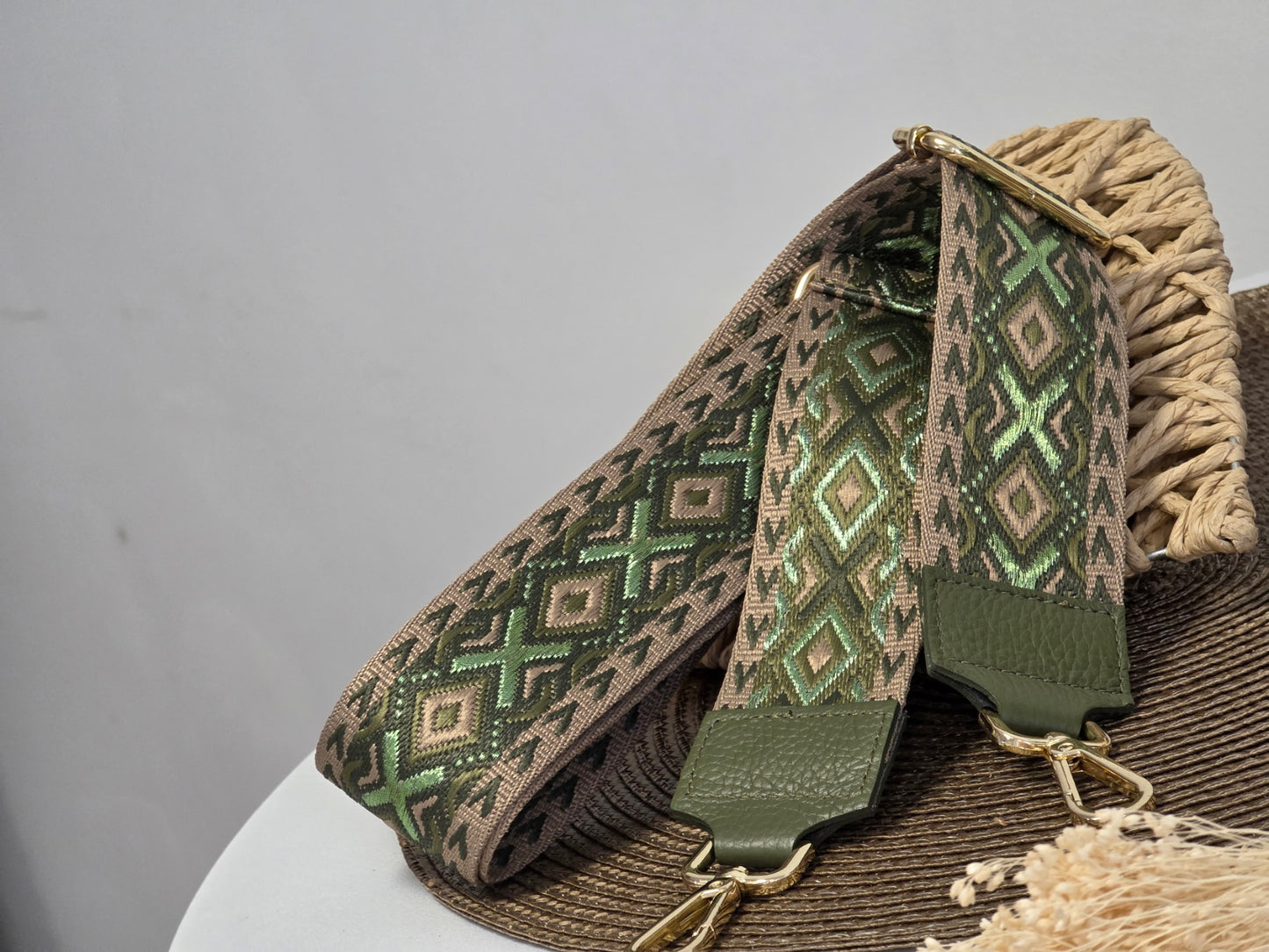 Bandoulière de Sac Kaki Beige - N°18