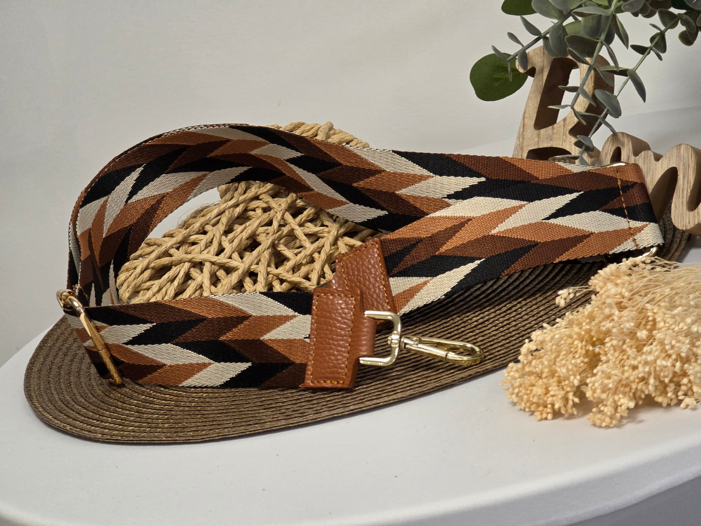 Bandoulière de Sac Camel Marron - N°7