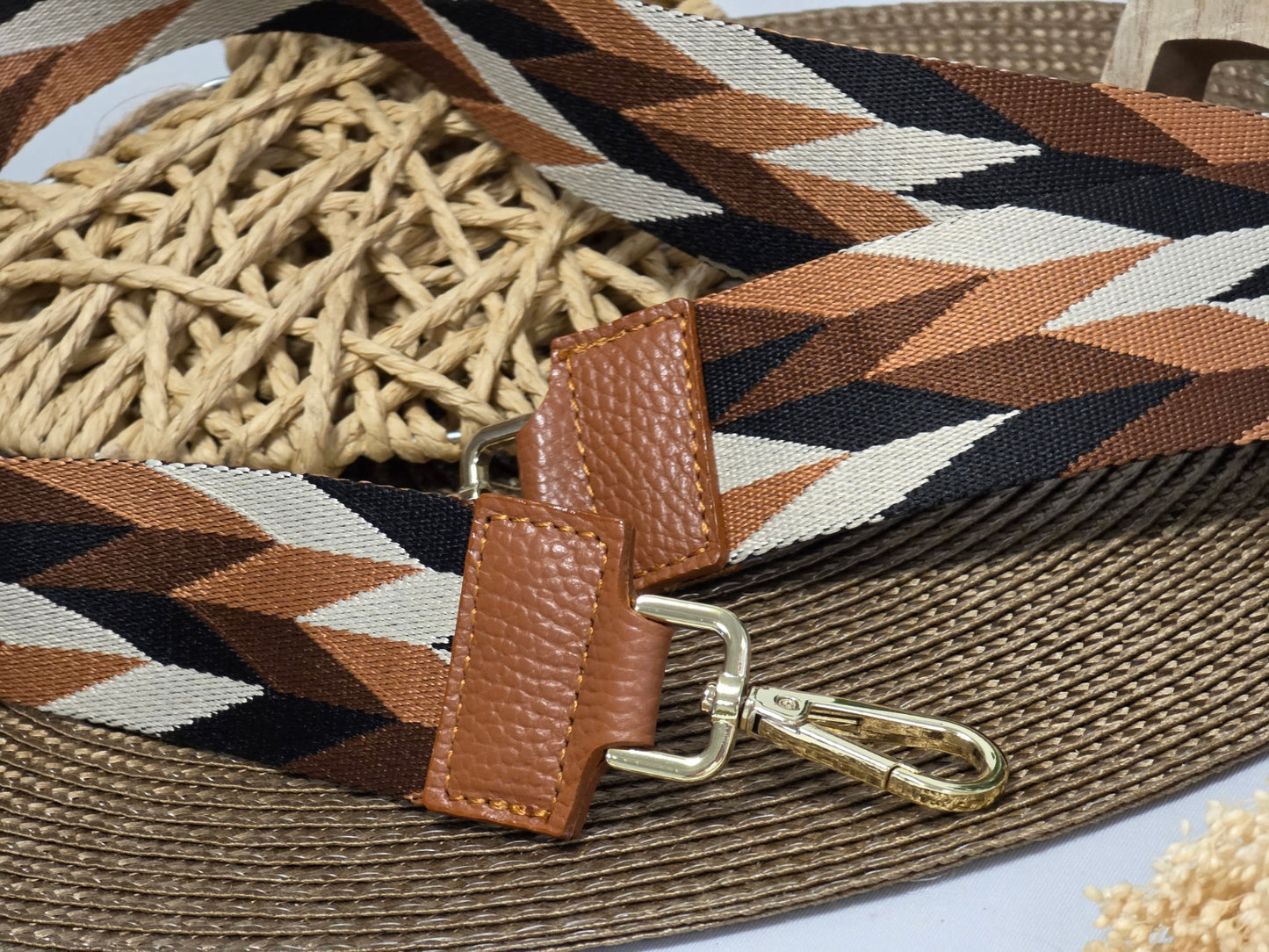 Bandoulière de Sac Camel Marron - N°7