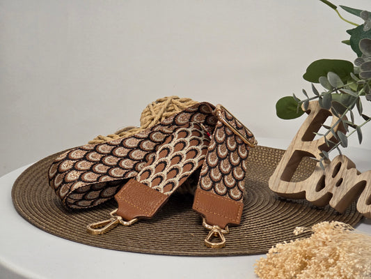 Bandoulière de Sac Camel Clair - N°9