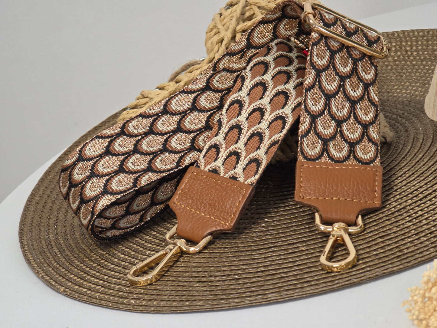 Bandoulière de Sac Camel Clair - N°9