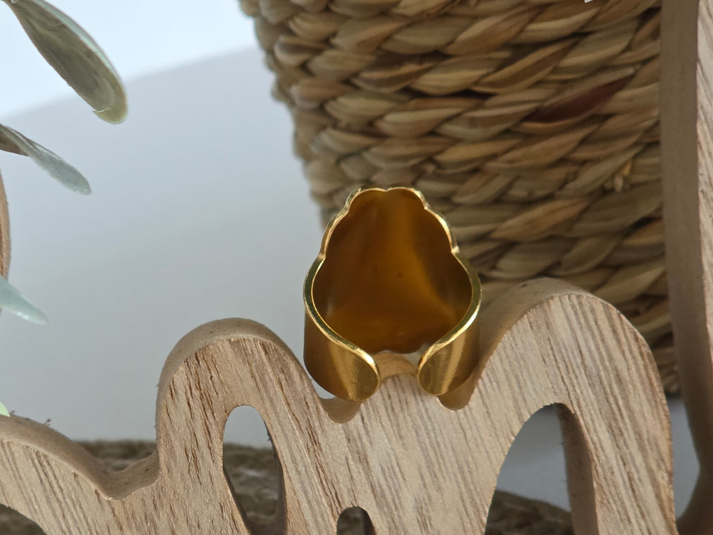 Notre Collection de Bijoux - Bague Pierre Naturelle Œil de Tigre