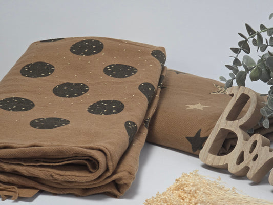 Echarpe Carrée Tendance Multiface Camel