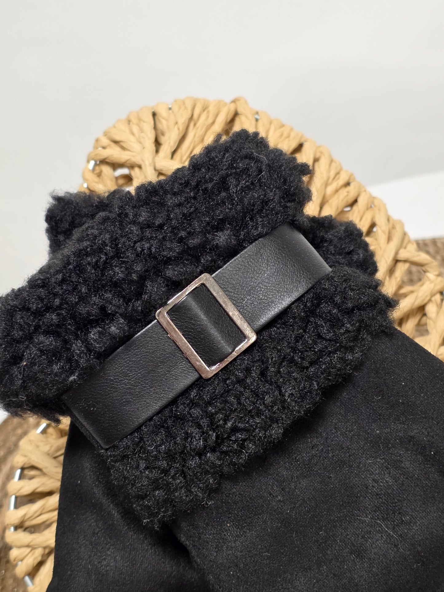 Nos Gants Tactile Femme Noir