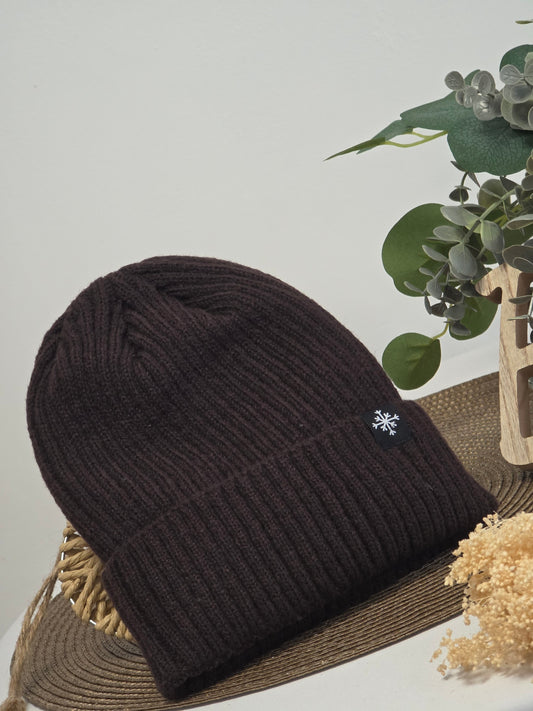 Nos Bonnets Matelassé Homme Marron