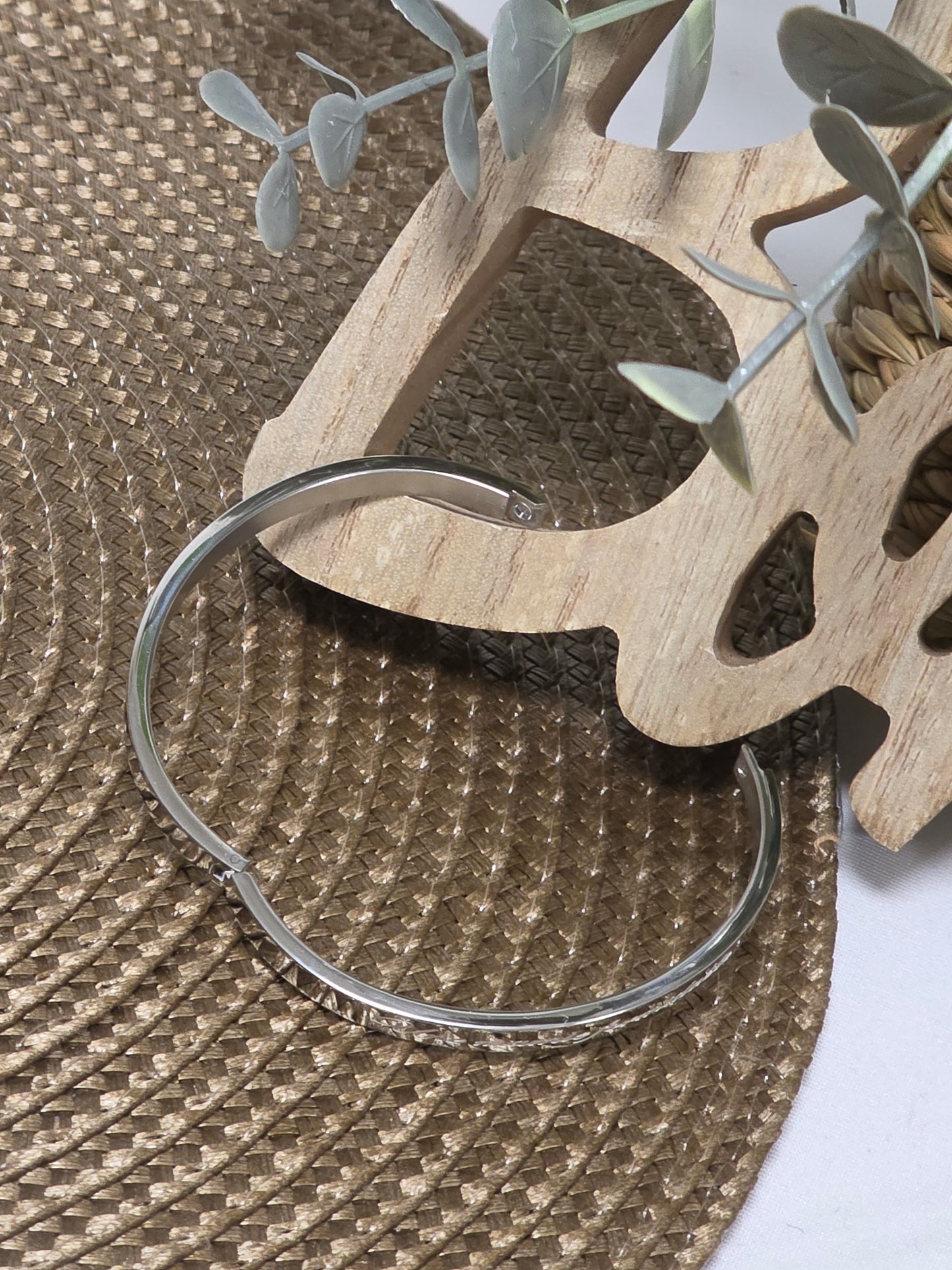 LES BRACELETS A MESSAGE " MAMIE FORMIDABLE " Argenté