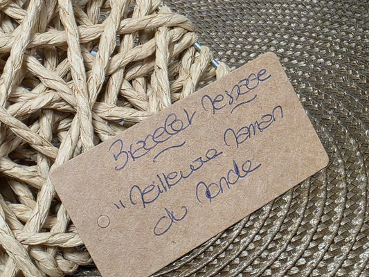 LES BRACELETS A MESSAGE " MEILLEURE MAMAN DU MONDE " Cuivré