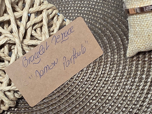 LES BRACELETS A MESSAGE " MAMAN PARFAITE " Cuivré