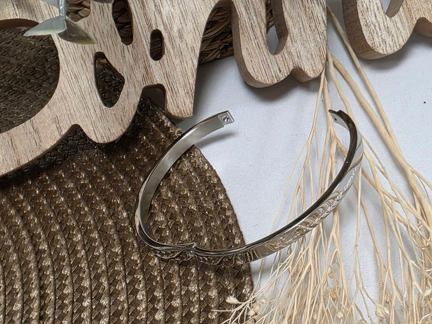 LES BRACELETS A MESSAGE " MA MEILLEURE AMIE " Argenté