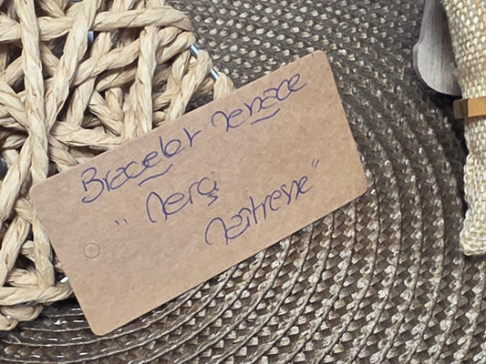 LES BRACELETS A MESSAGE " MERCI MAITRESSE " Doré