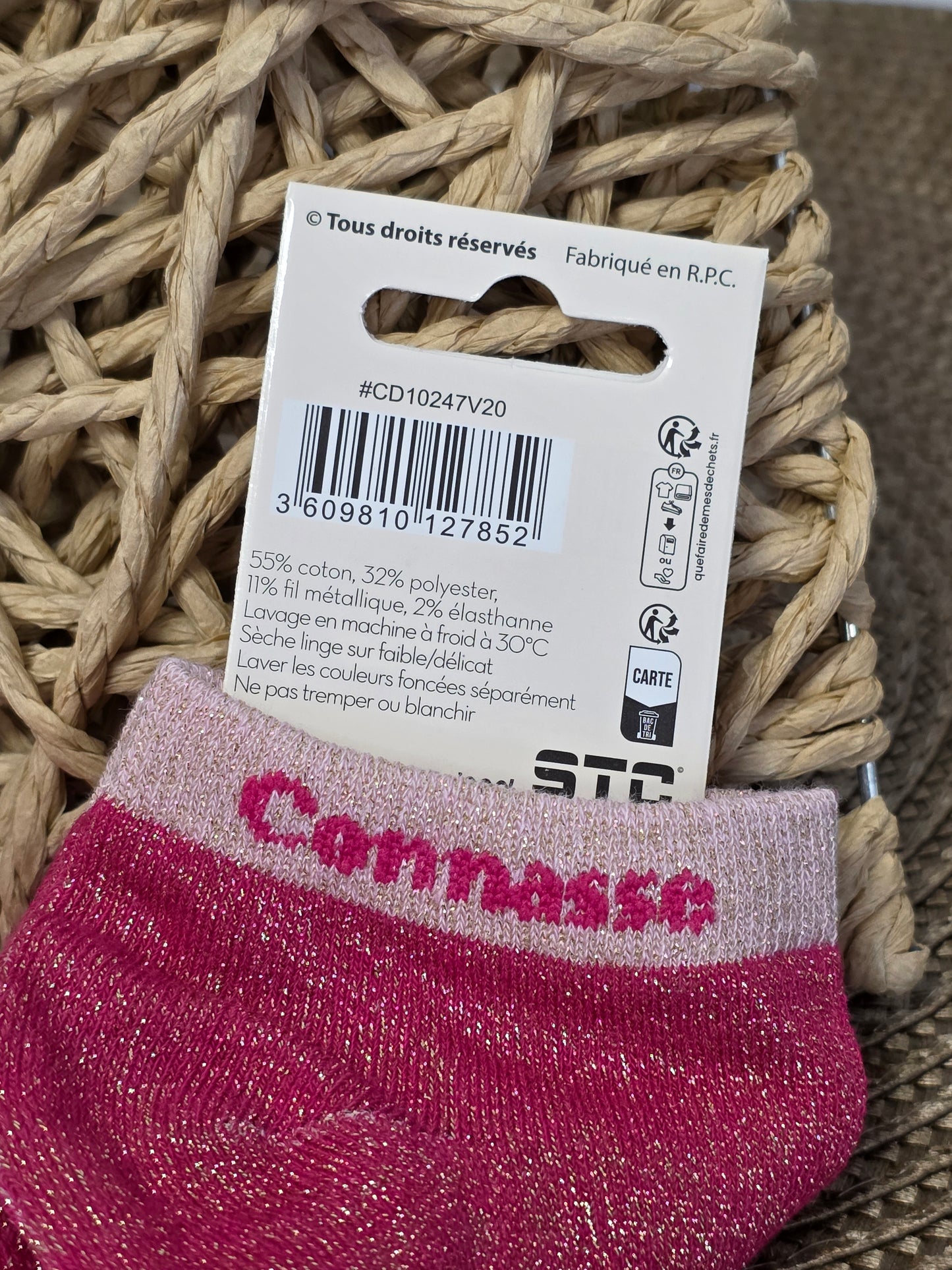 CONNASSE - Socquette à Paillette