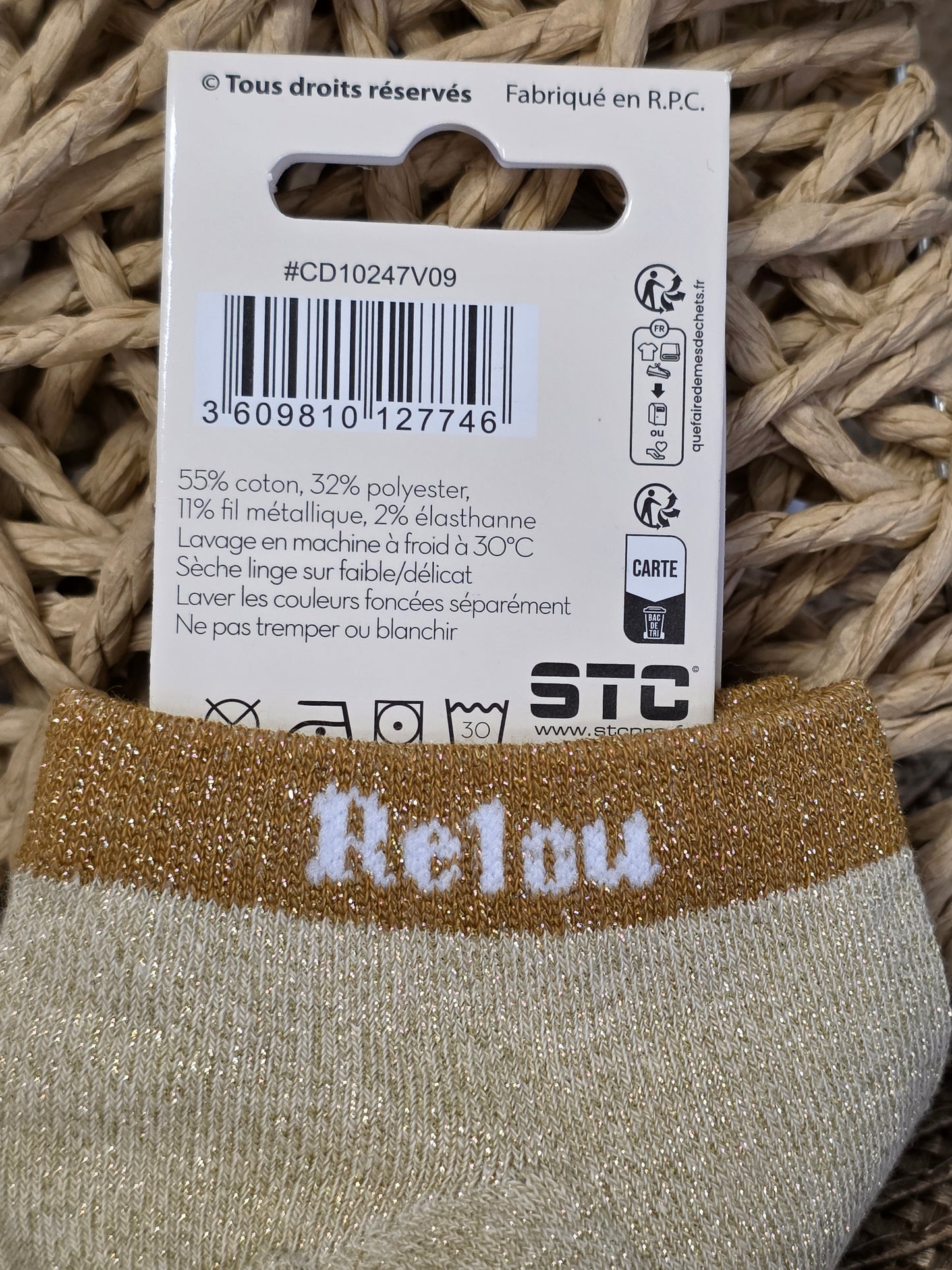 RELOU - Socquette à Paillette