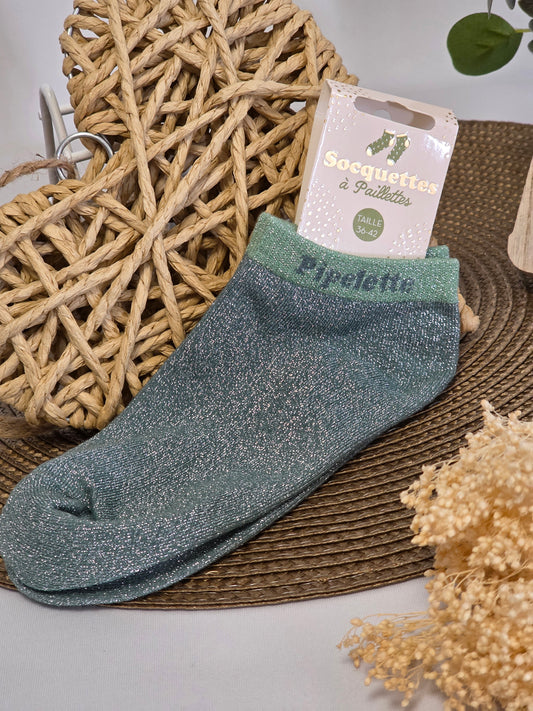 PIPELETTE - Socquette à Paillette