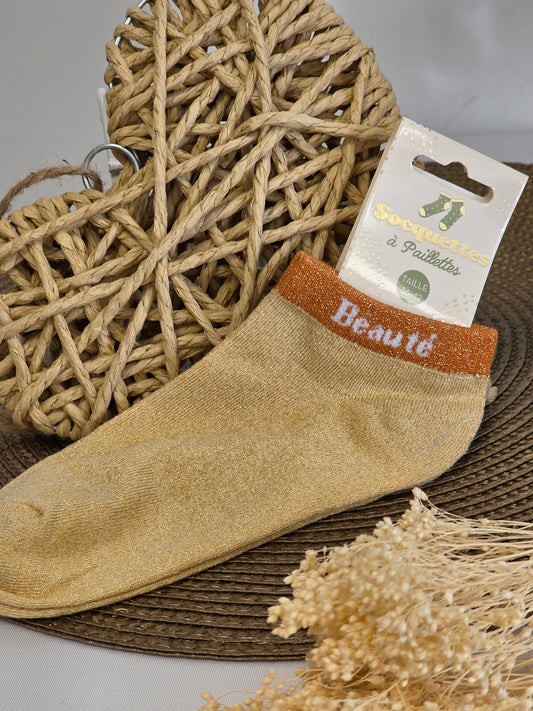 BEAUTE - Socquette à Paillette