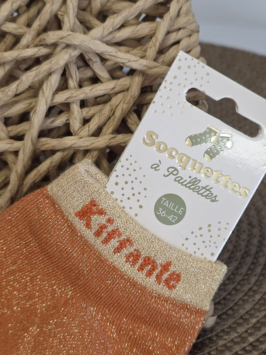 KIFFANTE - Socquette à Paillette