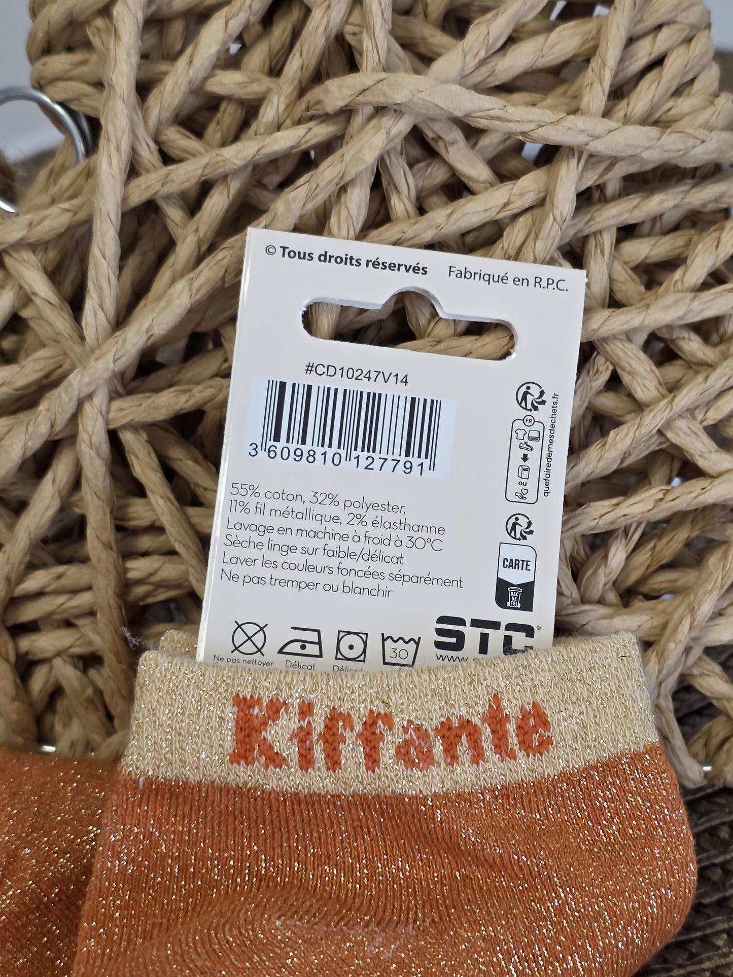 KIFFANTE - Socquette à Paillette