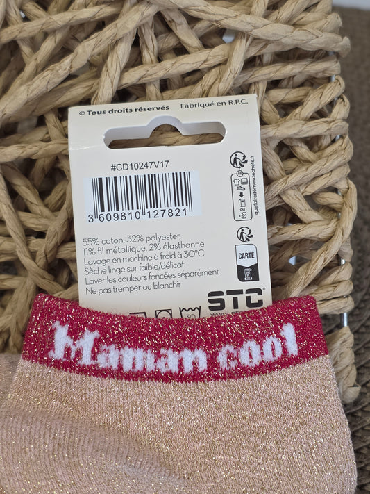 MAMAN COOL - Socquette à Paillette