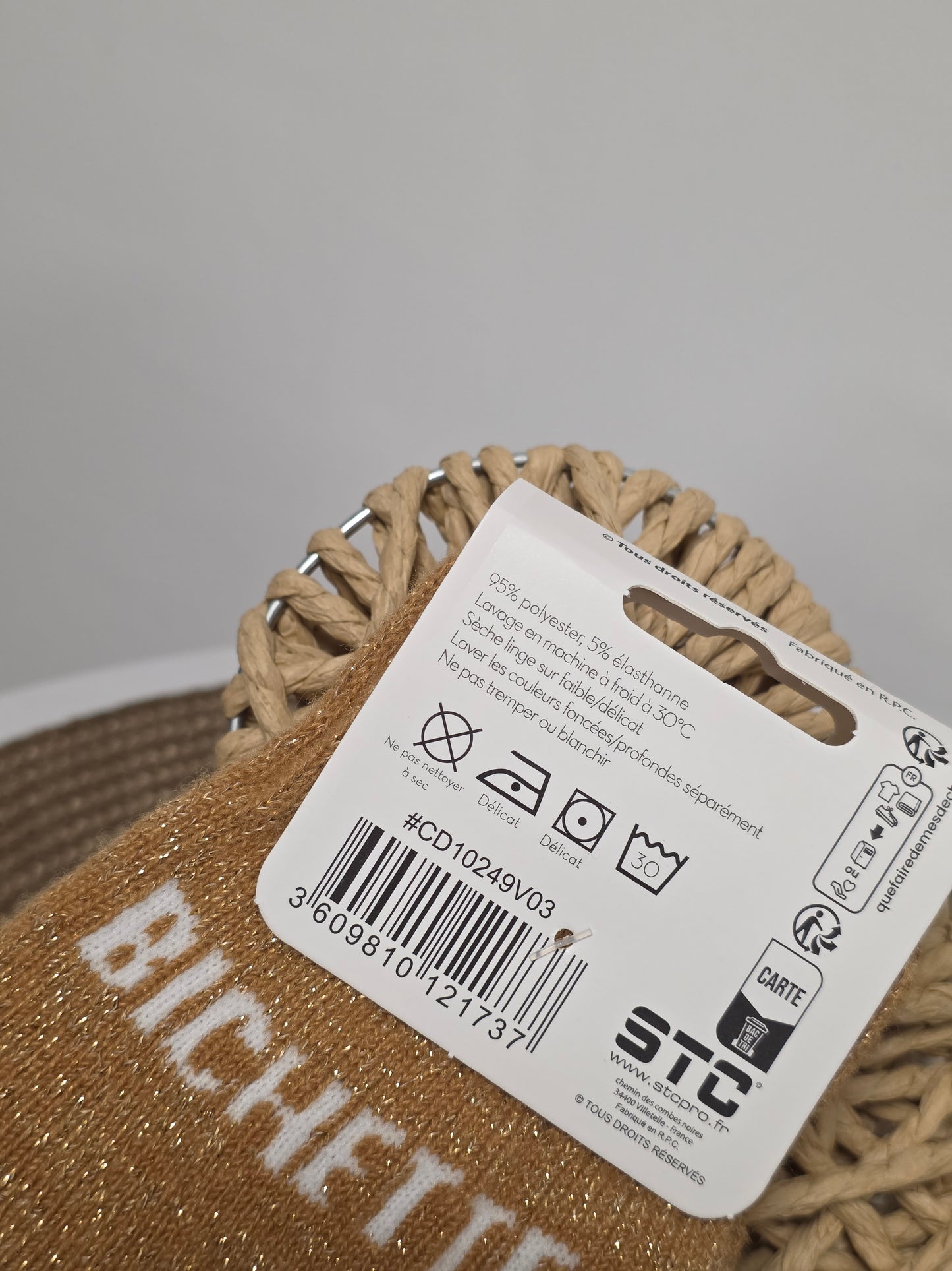 BICHETTE - Chaussette Polaire à Paillette