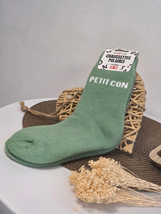 PETIT CON - Chaussette Polaire Homme
