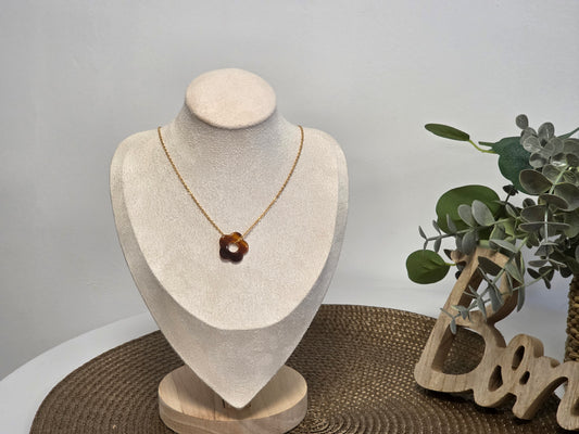 Notre Collection de Bijoux - Pendentif à Fleur N°3