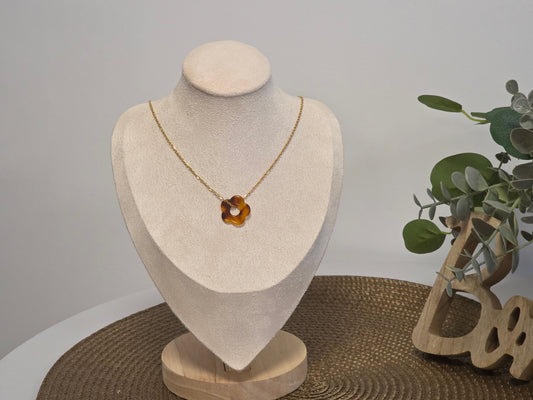 Notre Collection de Bijoux - Pendentif à Fleur N°5
