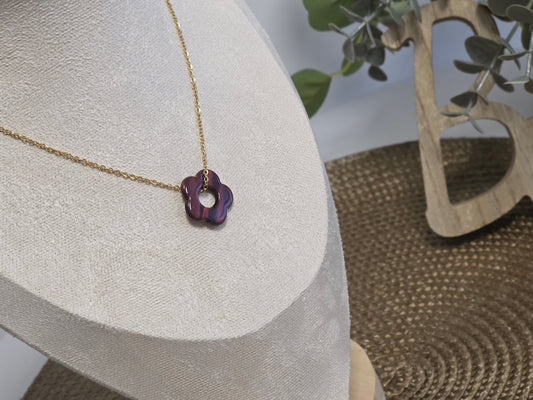 Notre Collection de Bijoux - Pendentif à Fleur N°9