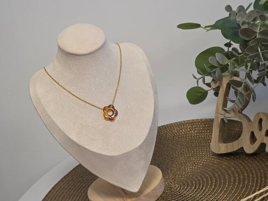 Notre Collection de Bijoux - Pendentif à Fleur N°12