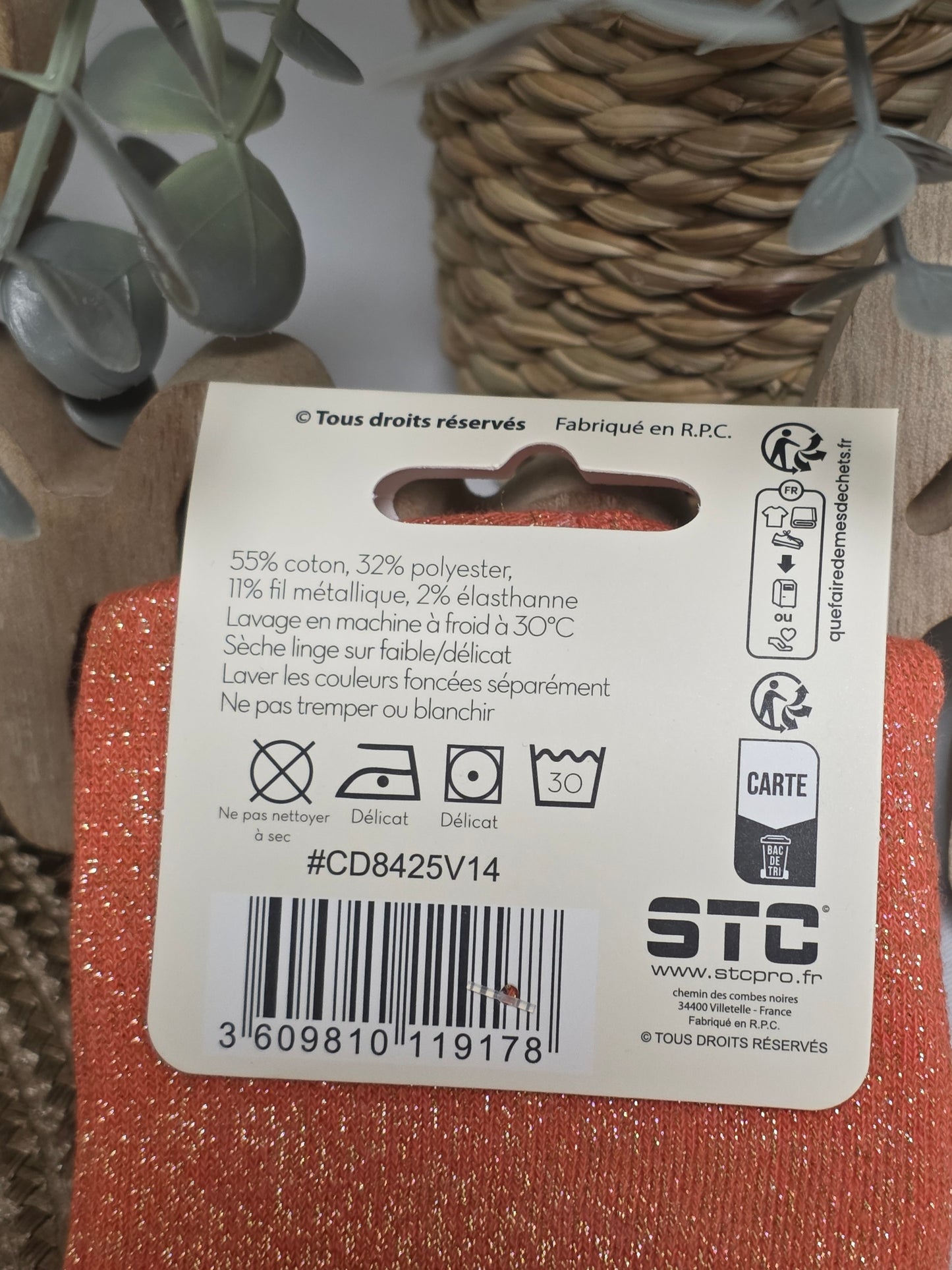 ORIGINALE - Chaussette à Paillette