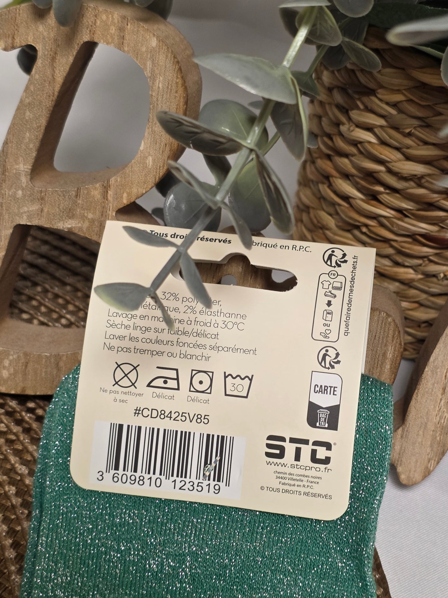 TEAM RALEUSE - Chaussette à Paillette