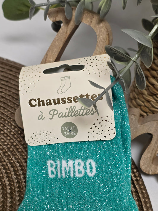 BIMBO - Chaussette à Paillette