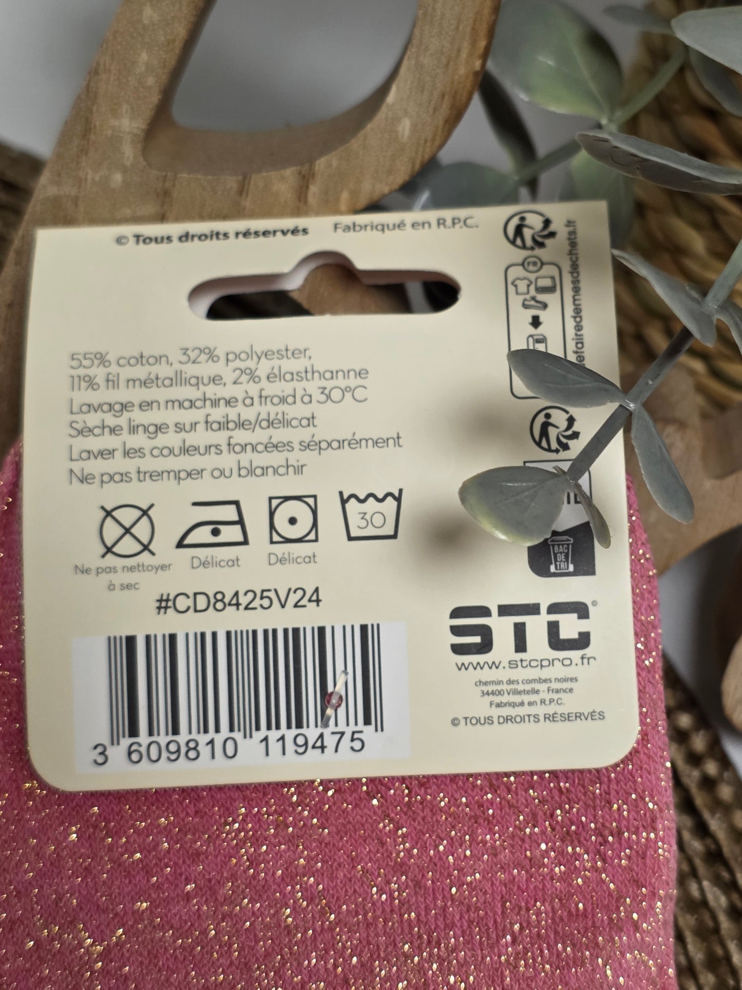 CHARMANTE - Chaussette à Paillette