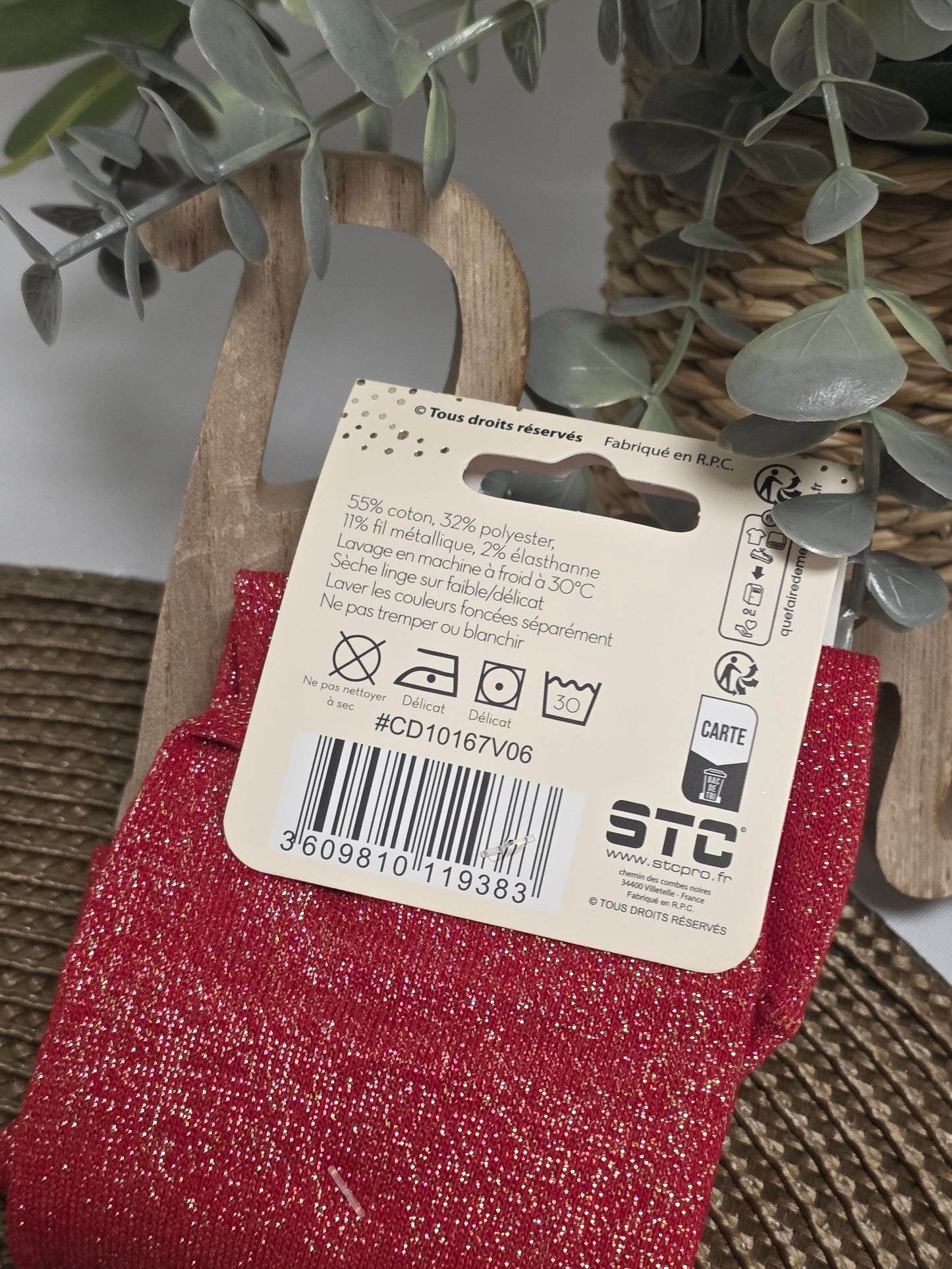 FEMME FATALE - Chaussette à Paillette Duo